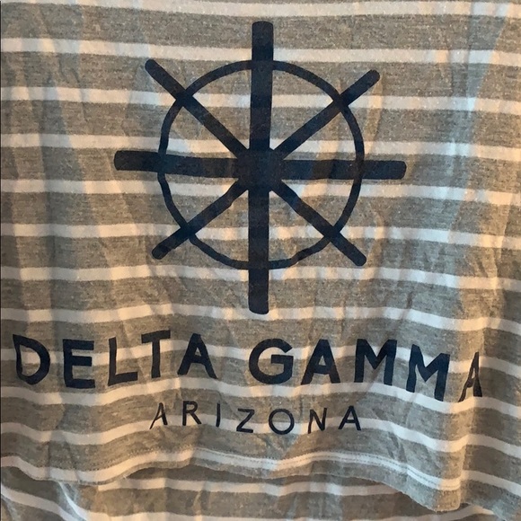Delta Gamma Striped Tank - Picture 2 of 3
